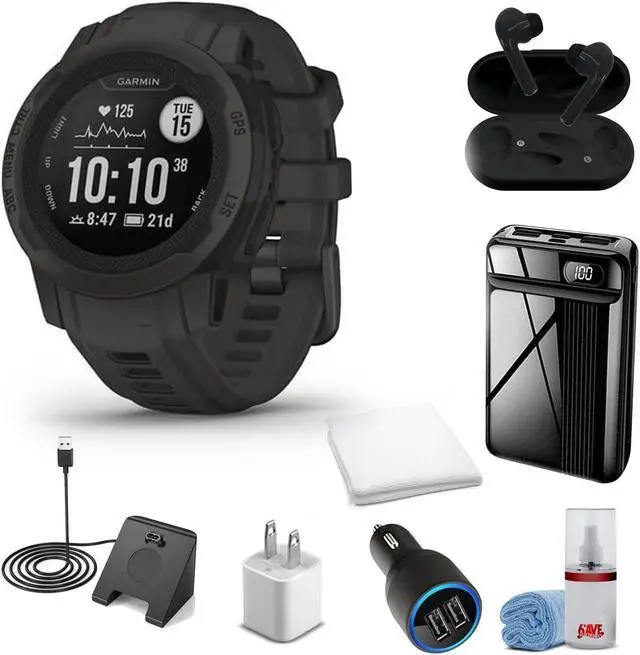 Main image of Garmin Instinct 2S - Standard Edition-Graphite With Extreme Accessory Kit