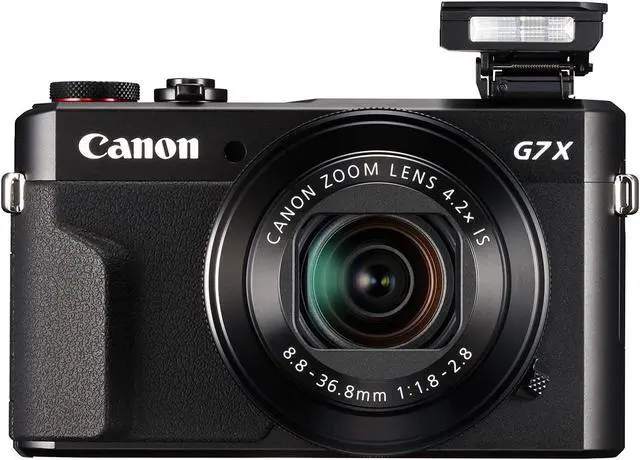 Alt view image 2 of 4 - Canon PowerShot G7 X Mark II Digital Camera w/ 1 Inch Sensor and tilt LCD screen - Wi-Fi & NFC Enabled (Black) (Renewed)
