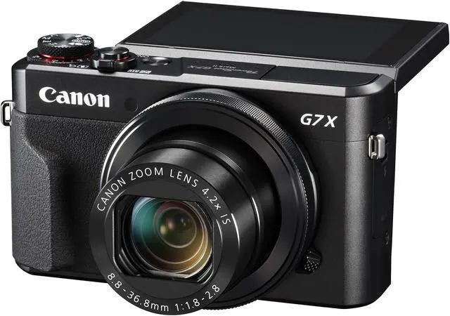 Alt view image 3 of 4 - Canon PowerShot G7 X Mark II Digital Camera w/ 1 Inch Sensor and tilt LCD screen - Wi-Fi & NFC Enabled (Black) (Renewed)