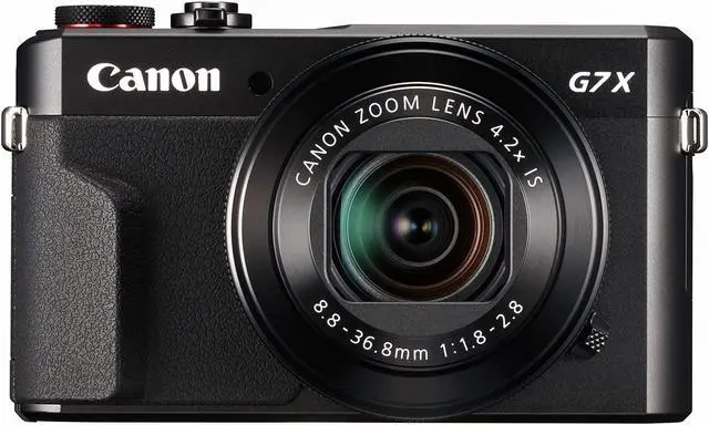 Main image of Canon PowerShot G7 X Mark II Digital Camera w/ 1 Inch Sensor and tilt LCD screen - Wi-Fi & NFC Enabled (Black) (Renewed)