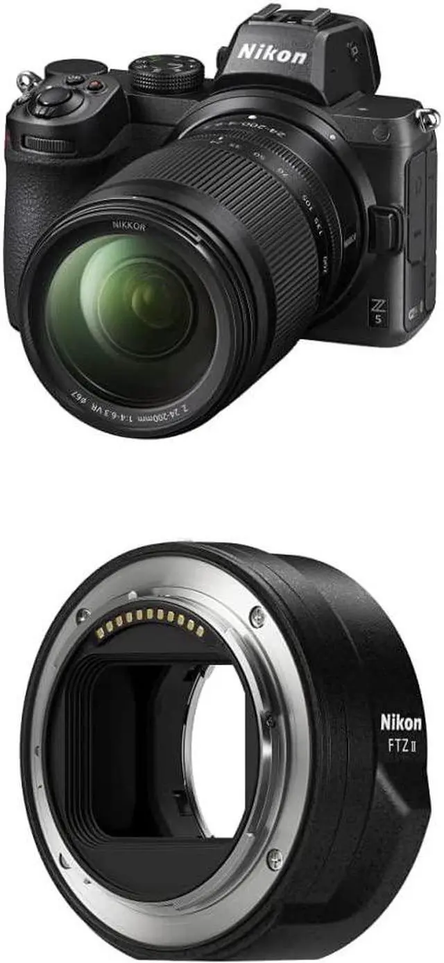 Main image of NikonZ 5 w/NIKKOR Z 24-200mm f/4-6.3 VR with Nikon Mount Adapter FTZ II