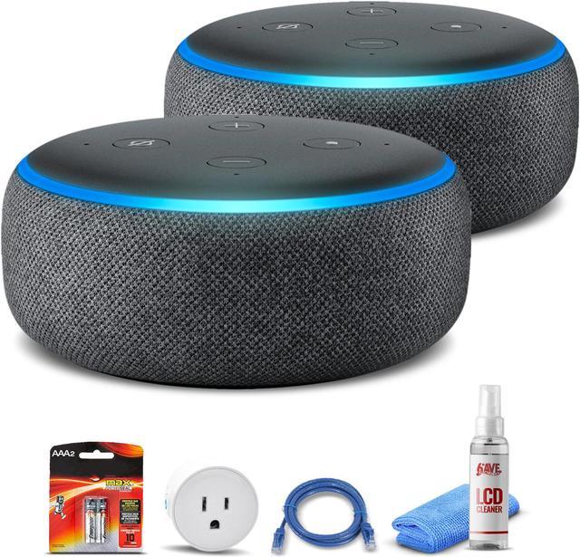 Echo Dot (3rd Gen) - Smart Speaker With Alexa - Charcoal