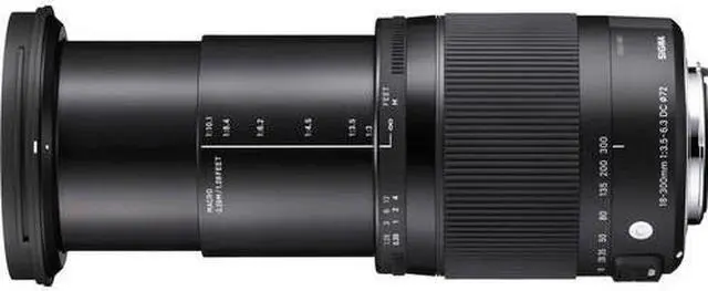 Alt view image 3 of 4 - Sigma 18-300mm F3.5-6.3 DC Macro OS HSM (C) for Nikon (DX) Cameras (International Model no Warranty)