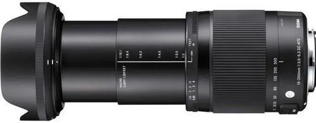 Alt view image 4 of 4 - Sigma 18-300mm F3.5-6.3 DC Macro OS HSM (C) for Nikon (DX) Cameras (International Model no Warranty)