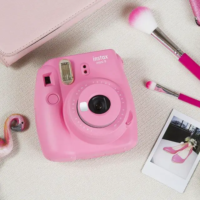 Alt view image 4 of 4 - Fujifilm Instax Mini 9 (Flamingo Pink) Instant Camera Kit with (60) Instax Films