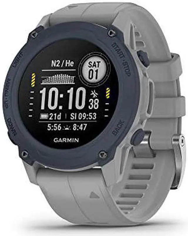 Alt view image 2 of 5 - Descent G1, Rugged Dive Computer, Multiple Dive Modes, Activity Tracking, Powder Gray