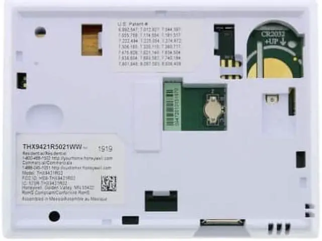 Alt view image 6 of 6 - HONEYWELL THX9421R5021WW/U Wireless Thermostat, 7 Programmable