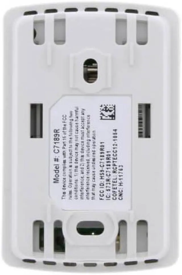 Alt view image 3 of 4 - 2-Pack Honeywell Wireless Indoor Sensor - White (C7189R1004/U) + LCD Cleaner