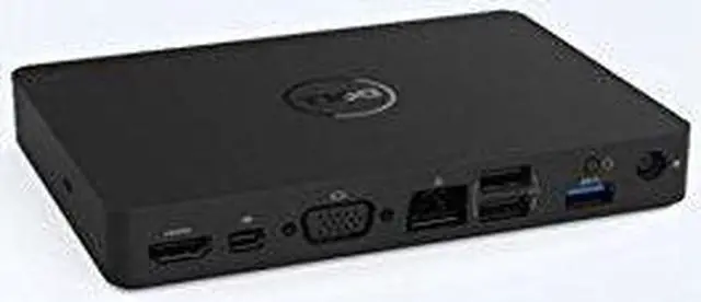 Alt view image 10 of 18 - Dell WD15 Monitor Dock 4K with 130W Adapter, for Notebook/Tablet PC - USB Type C (DELL DOCK-130W, 450-AFGM)