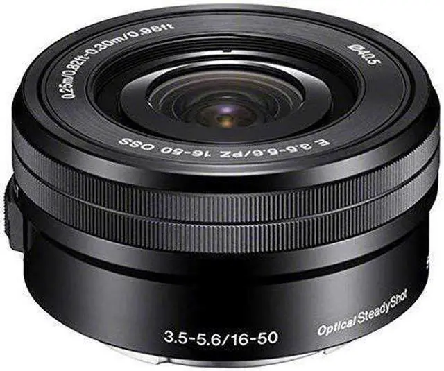 Main image of Sony SELP1650 16-50mm F/3.5-5.6 OSS Power Zoom Lens Black Bulk Packaging , International Version (No Warranty)