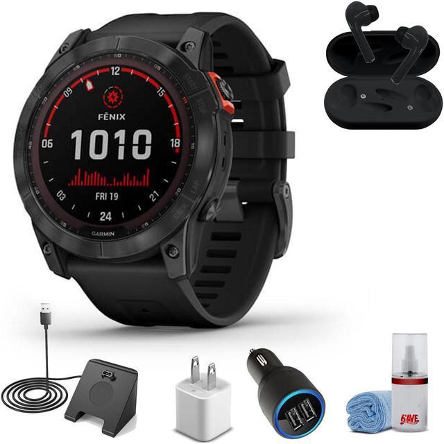 Garmin fēnix 7X Solar GPS, 51mm, Multisport Smartwatch, Slate Grey