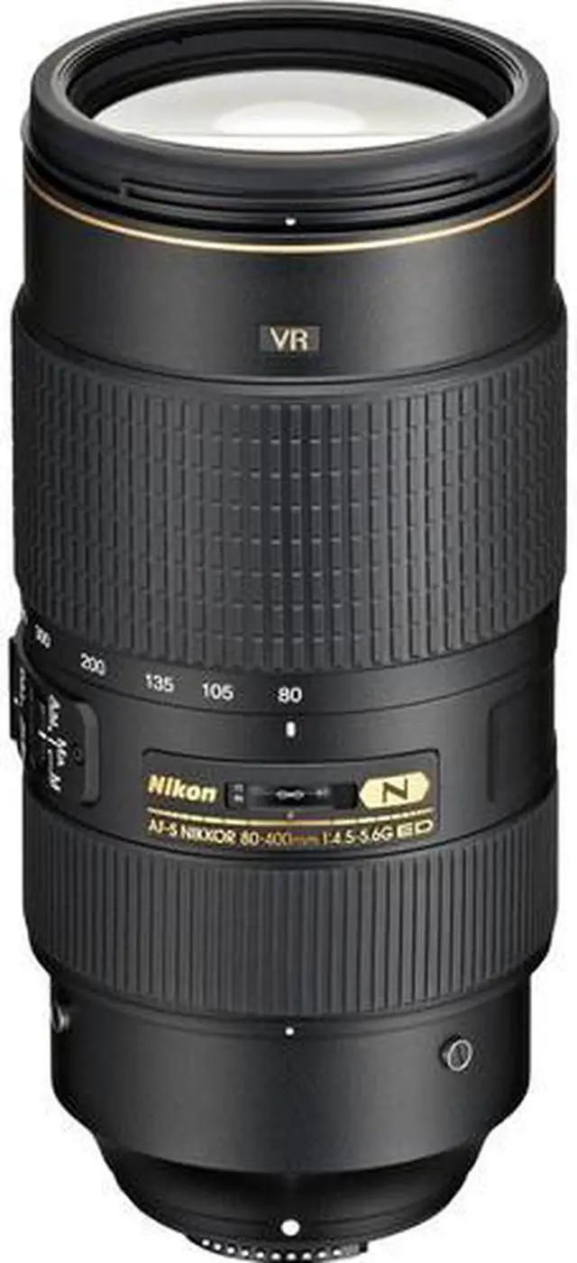 Alt view image 3 of 12 - Nikon 2208 SLR Lenses AF-S NIKKOR 80-400mm f/4.5-5.6G ED VR Lens Black