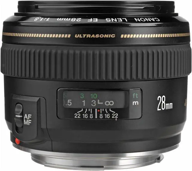 Main image of Canon EF 28mm f/1.8 USM Wide Angle Lens for Canon SLR Cameras