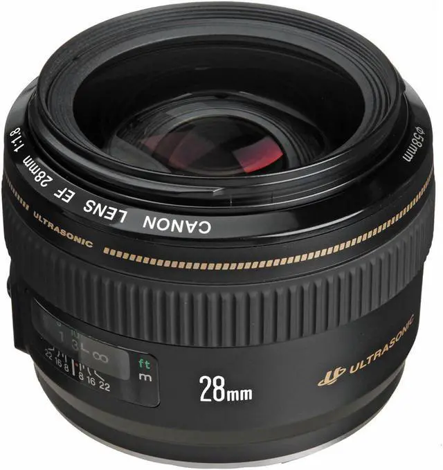Alt view image 3 of 4 - Canon EF 28mm f/1.8 USM Wide Angle Lens for Canon SLR Cameras