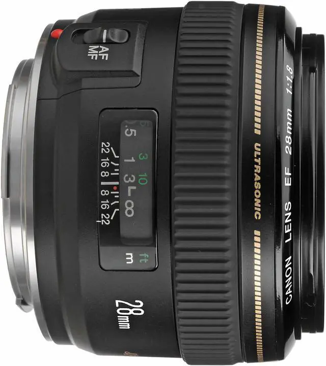 Alt view image 4 of 4 - Canon EF 28mm f/1.8 USM Wide Angle Lens for Canon SLR Cameras