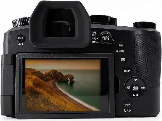Alt view image 4 of 6 - leica v-lux 5 20mp superzoom digital camera with 9.1-146mm f/2.8-4 asph lens (black)