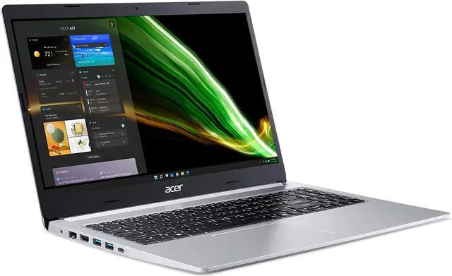 Alt view image 8 of 9 - Acer Aspire 5 A515-45-R74Z Slim Laptop | 15.6" Full HD IPS | AMD Ryzen 5 5500U Hexa-Core Mobile Processor | AMD Radeon Graphics | 8GB DDR4 | 256GB NVMe SSD | WiFi 6 | Backlit KB | Windows 11 Home