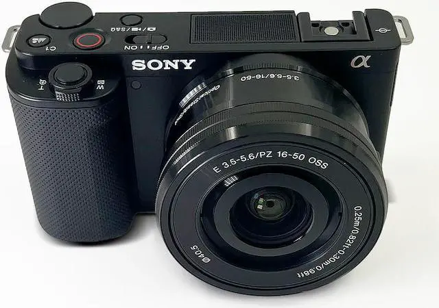 Alt view image 3 of 20 - Sony ZV-E10 Mirrorless Camera with 16-50mm Lens, Black #ILCZV-E10L/B