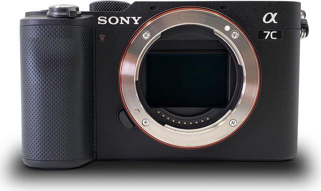 Refurbished: Sony Alpha 7C Full-Frame Mirrorless Camera - Black (ILCE7C/B)  