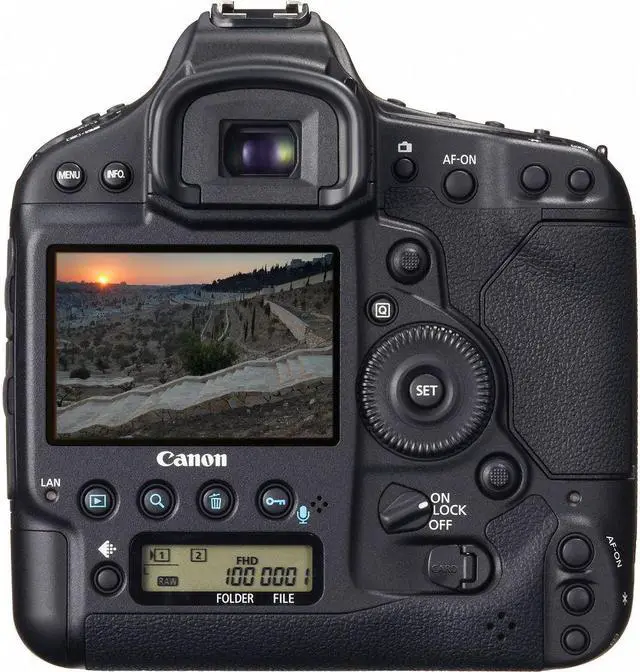 Alt view image 3 of 4 - Canon EOS-1D X DSLR Camera (Body) 5253B002 + Canon Lens  + More Bundle