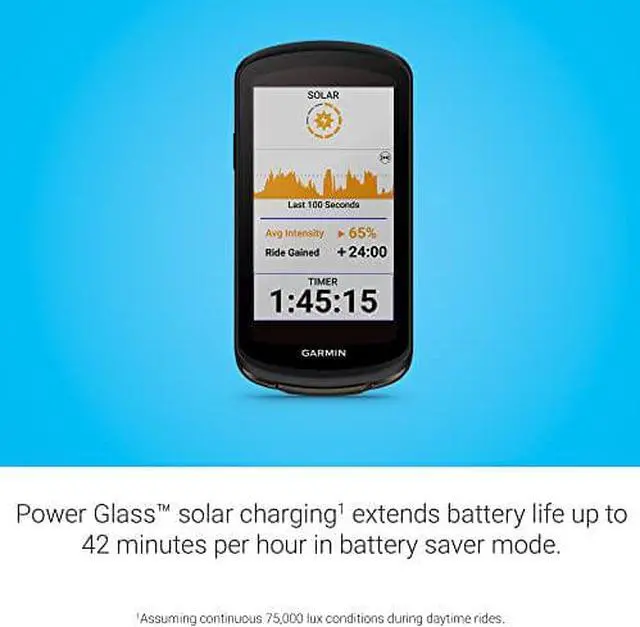 Alt view image 4 of 11 - Garmin Edge 1040 Solar | Solar GPS Bike Computer 010-02503-20