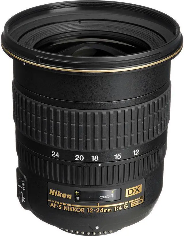 Alt view image 2 of 4 - Nikon AF-S DX Zoom-12-24mm f/4G IF-ED Lens (2144) Intl Model Bundle