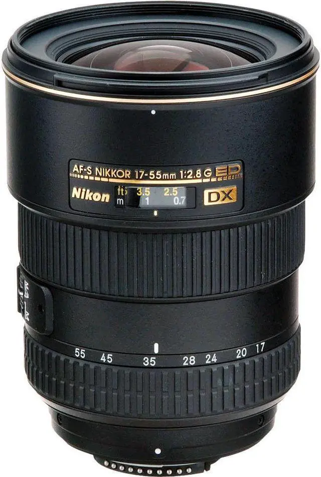 Alt view image 2 of 4 - Nikon AF-S DX Zoom-17-55mm f/2.8G IF-ED Lens (2147) Intl Model Bundle