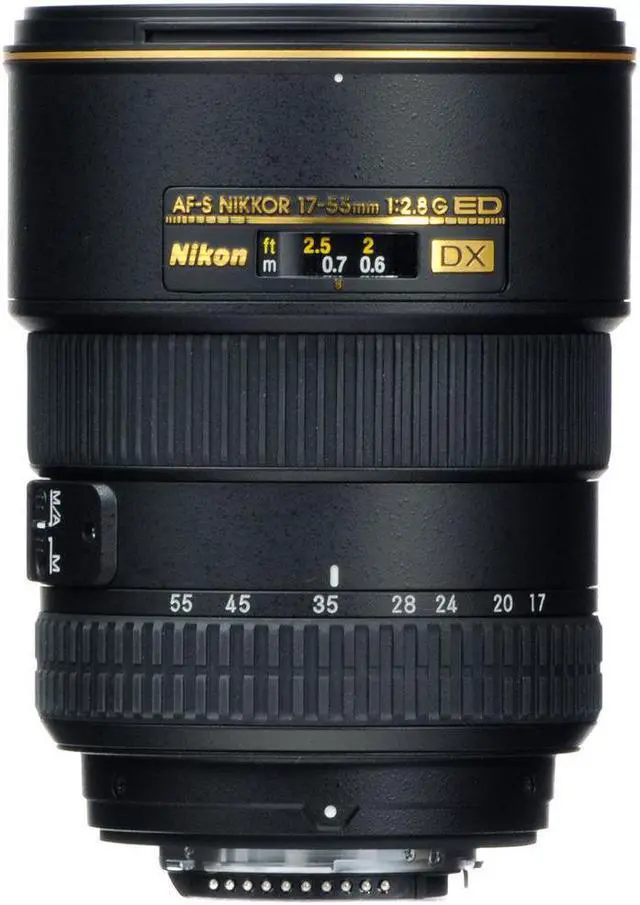 Alt view image 3 of 4 - Nikon AF-S DX Zoom-17-55mm f/2.8G IF-ED Lens (2147) Intl Model Bundle