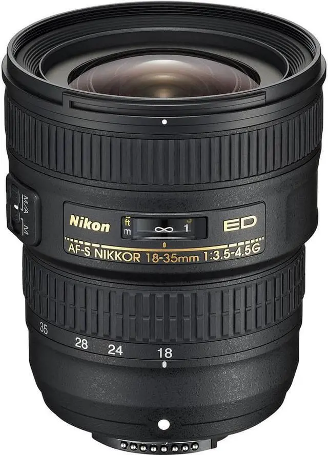 Alt view image 2 of 4 - Nikon AF-S 18-35mm f/3.5-4.5G ED Zoom Lens (2207) Intl Model Bundle
