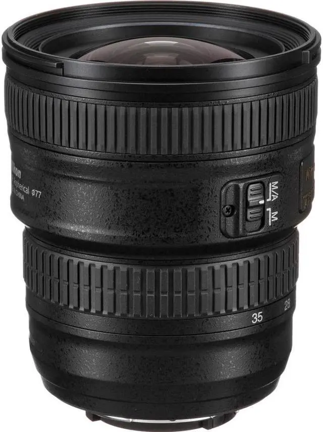 Alt view image 3 of 4 - Nikon AF-S 18-35mm f/3.5-4.5G ED Zoom Lens (2207) Intl Model Bundle