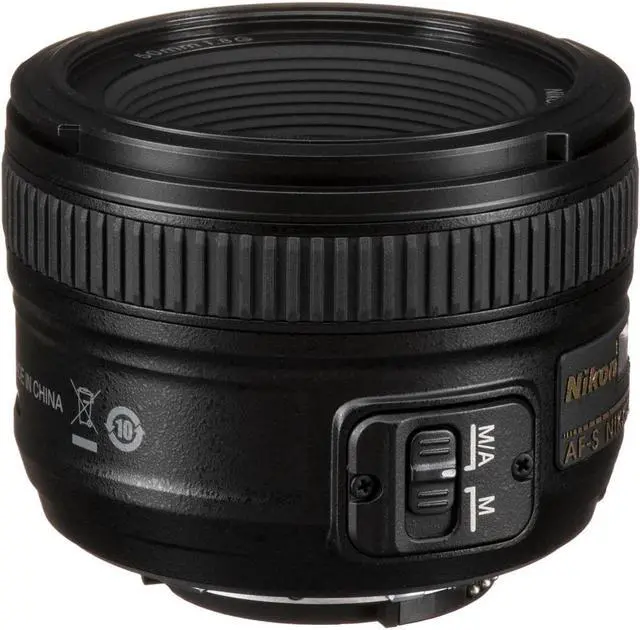 Alt view image 3 of 4 - Nikon AF-S 50mm f/1.8G Compact Prime Lens (2199) Intl Model Bundle