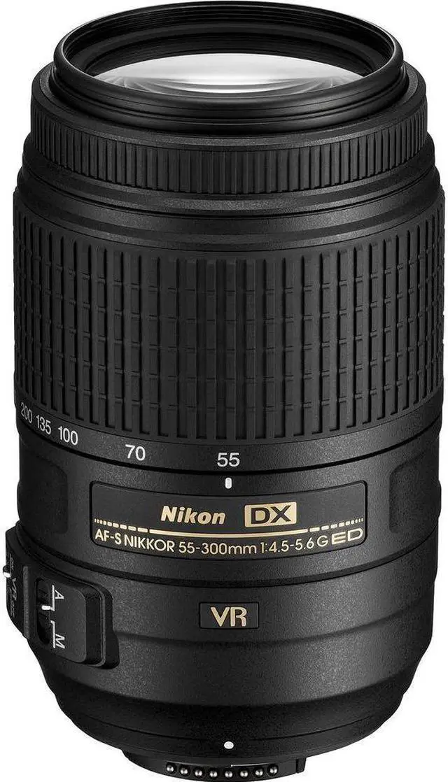 Alt view image 2 of 4 - Nikon AF-S DX 55-300mm f/4.5-5.6G ED VR Lens (2197) Intl Model Bundle