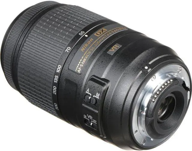 Alt view image 4 of 4 - Nikon AF-S DX 55-300mm f/4.5-5.6G ED VR Lens (2197) Intl Model Bundle