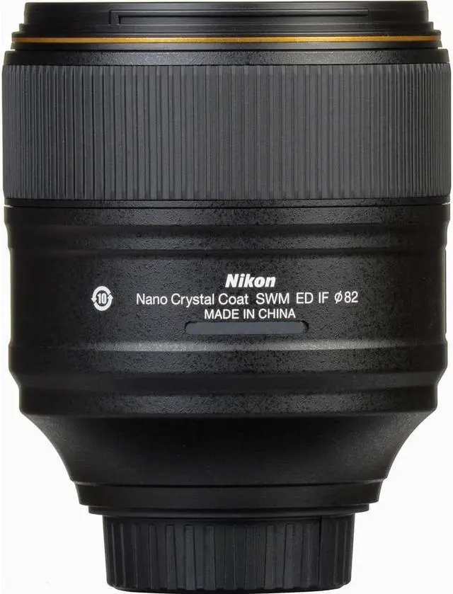 Alt view image 4 of 4 - Nikon AF-S 105mm f/1.4E ED Telephoto Lens (20064) Intl Model Bundle
