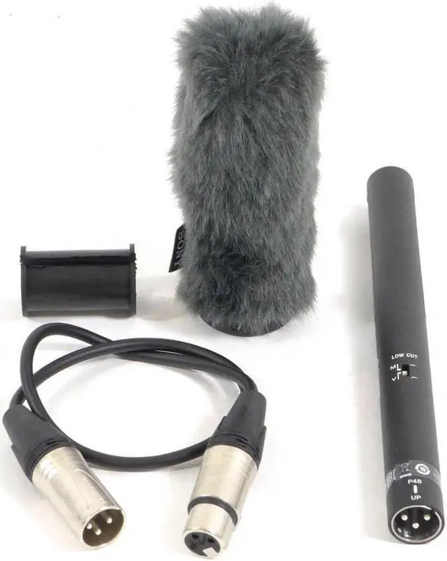 Alt view image 4 of 4 - Sony ECM-VG1 Electret Condenser Shotgun Microphone