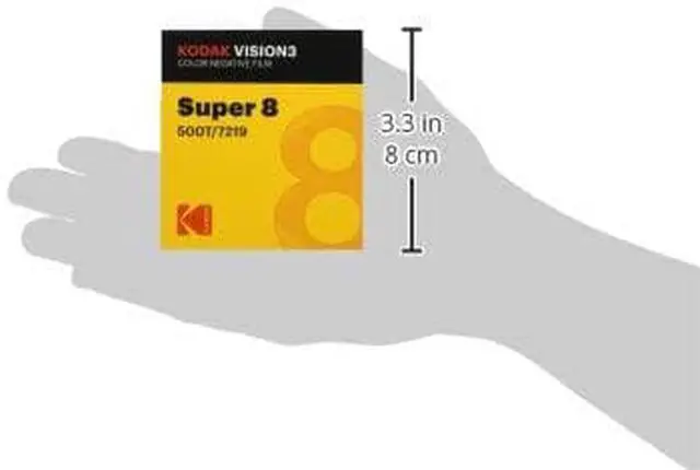 Alt view image 6 of 7 - Kodak Vision 3 500T Color Negative Film 7219 / 50ft. Super 8 Cartridge