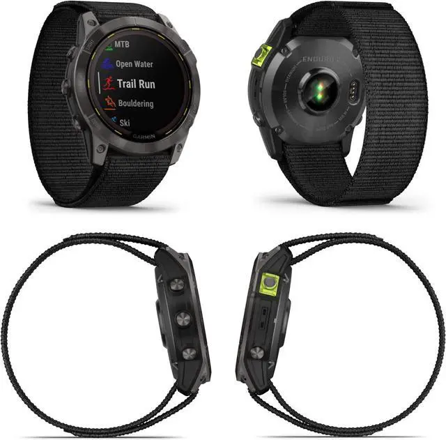 Alt view image 3 of 4 - Garmin Enduro 2 Ultraperformance GPS Watch with Accessory Bundle