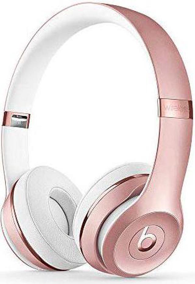 Alt view image 3 of 6 - Apple "Beats by Dr. Dre" Solo3 Wireless Headphones MX442LL/A - Rose Gold ("The Icon Collection")