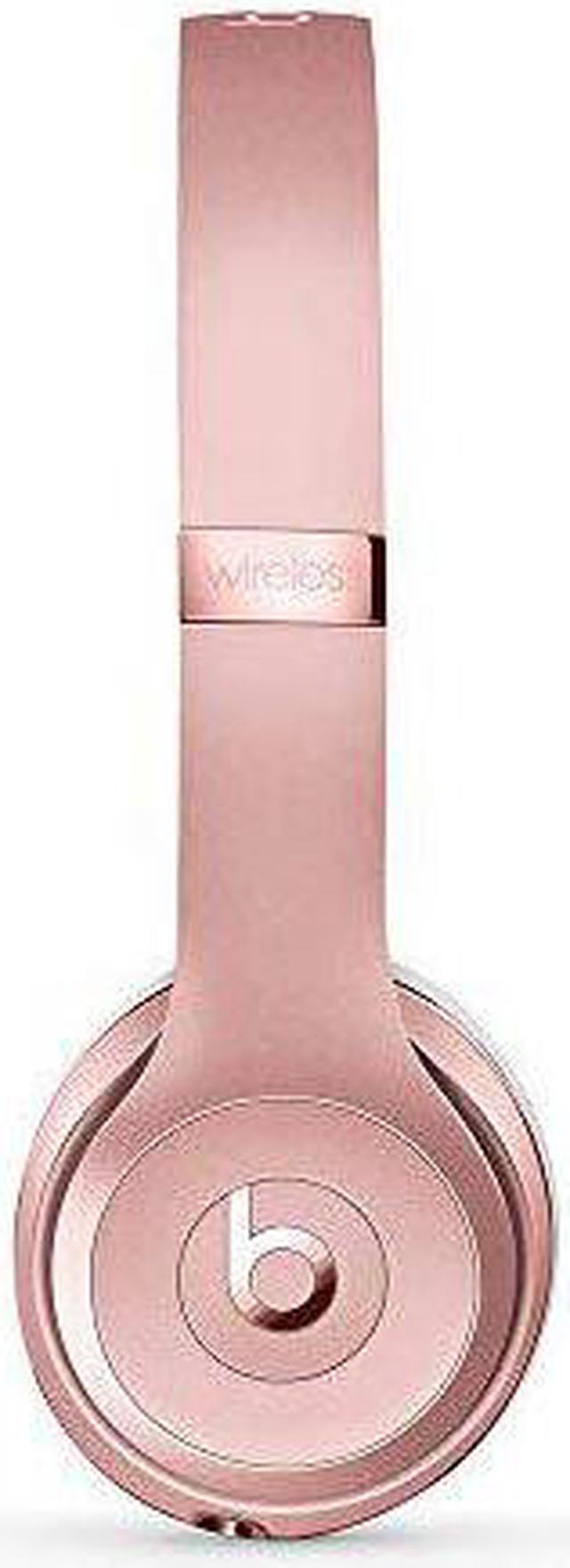 Alt view image 6 of 6 - Apple "Beats by Dr. Dre" Solo3 Wireless Headphones MX442LL/A - Rose Gold ("The Icon Collection")