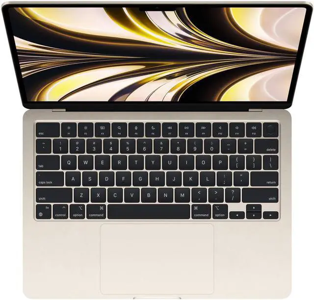 Alt view image 2 of 4 - Apple MacBook Air (13", 2022, M2 Pro Chip, 8GB RAM, 256GB SSD) Starlight