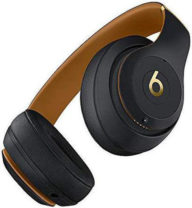 Alt view image 8 of 12 - Studio 3 Wireless Bluetooth Noise Cancelling Over-the-Ear Headphones Midnight Black - Skyline Collection MXJA2LL/A