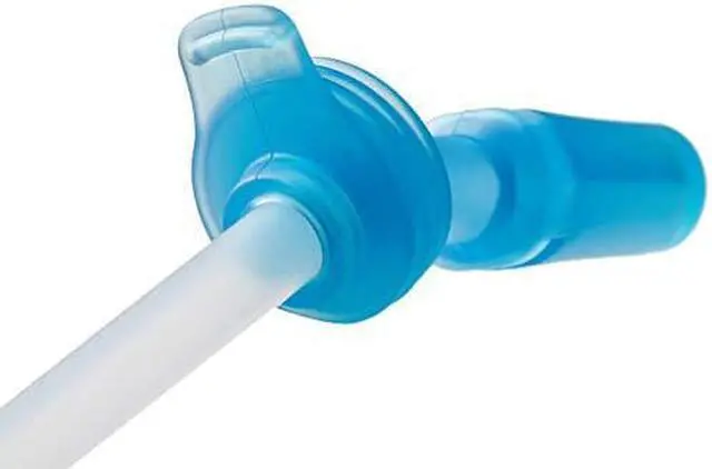 Alt view image 5 of 6 - Camelbak Eddy Kids Bottle replacement Bite Valve and Straws - Ice Blue
