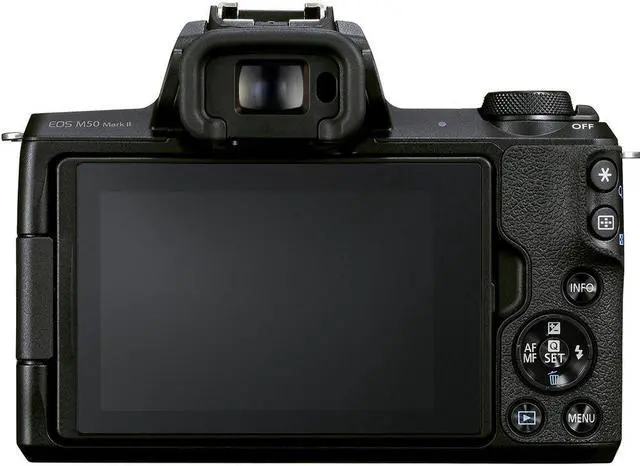 Alt view image 3 of 4 - Canon EOS M50 Mark II Mirrorless Camera W/ 15-45mm Lens + 64GB Card Graphic Bundle