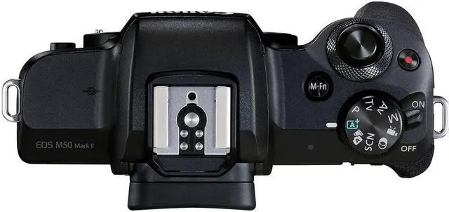 Alt view image 4 of 4 - Canon EOS M50 Mark II Mirrorless Camera W/ 15-45mm Lens + 64GB Card Graphic Bundle