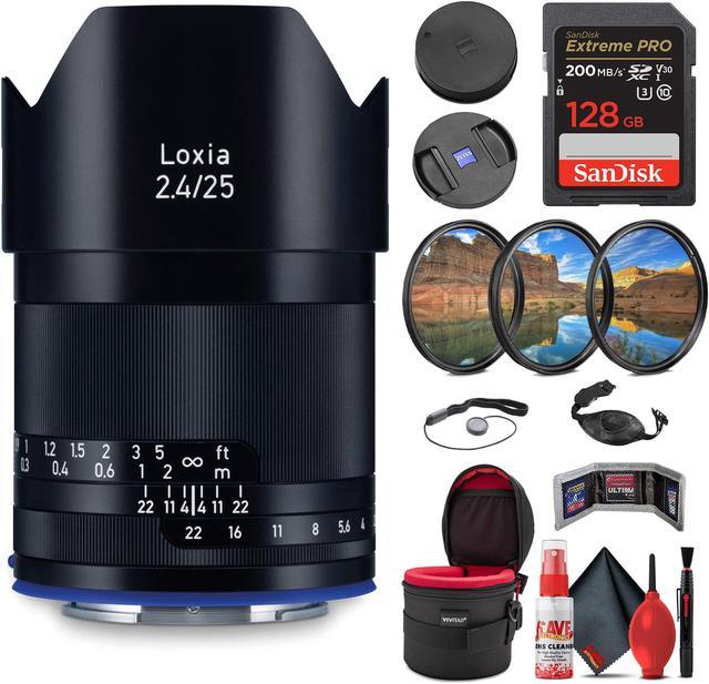 Zeiss Loxia 25mm f/2.4 Lens for Sony E Mount (2218-783) + Advanced Kit
