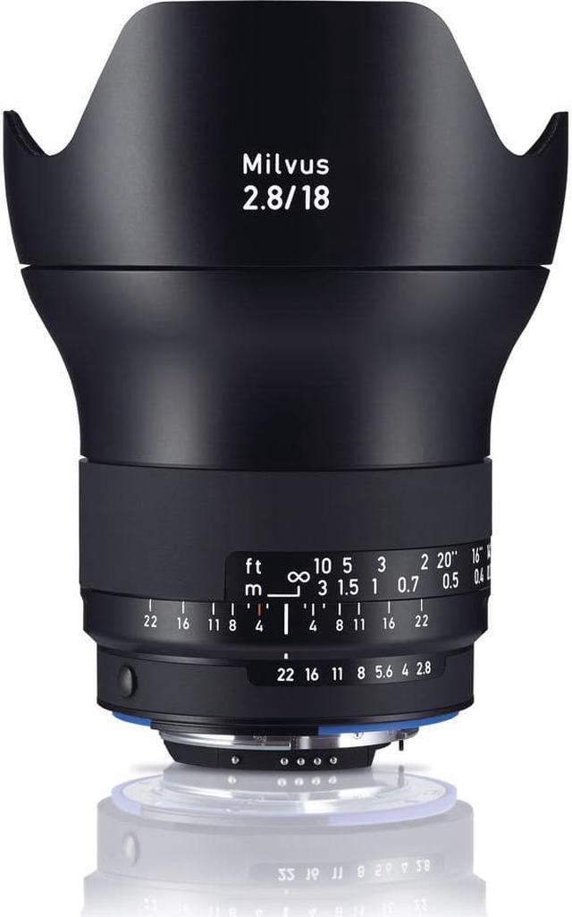Alt view image 2 of 4 - Zeiss Milvus 18mm f/2.8 ZF.2 Lens for Nikon F (2096-516) + Deluxe Kit
