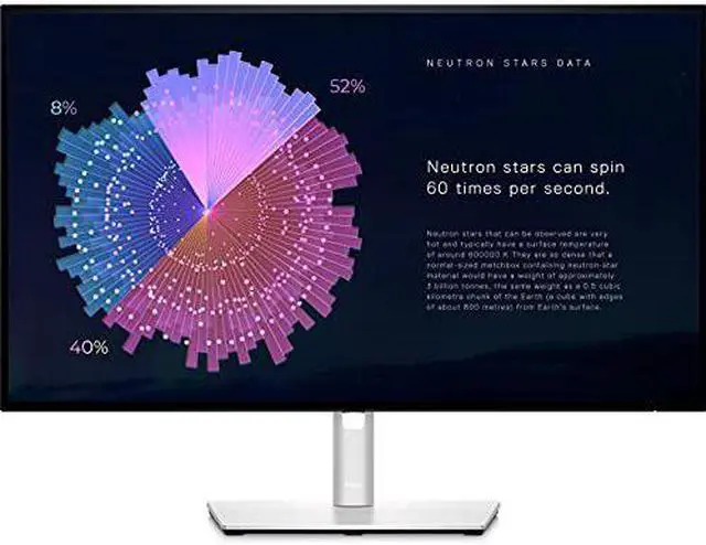 Alt view image 20 of 20 - Dell U2722DE 27" QHD Monitor LED-backlit USB-C Hub 8ms 16:9 350 cd/m² 1000:1 Anti-Glare Height Pivot Swivel Tilt No Base