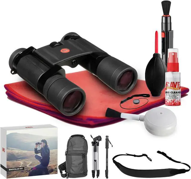 Main image of Leica 10x25 Trinovid BCA Binocular  - Exclusive Outdoors Binoculars Kit