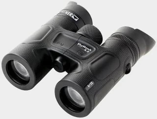 Alt view image 2 of 4 - Steiner SkyHawk 4.0 8x32 Binoculars (23360900) Bundle with Padded Backpack, Floating Wrist Strap, and 6Ave Cleaning Kit