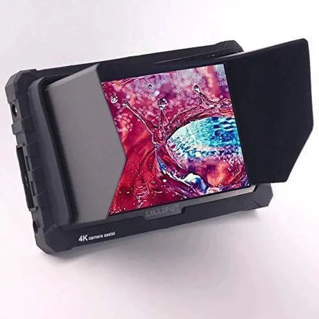 Alt view image 4 of 4 - LILLIPUT 7 inch A7S Black 1920x1200 IPS On Camera Monitor with 4K HDMI Input Output Field Monitor